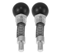 RORPOIR 2pcs Exercise Bike Adjustment Knob Replacement Fitness Pull Pin with Precision Reset and Quick Pin Operation for Home and Gym Use, Sturdy Aluminum Alloy and Steel Material