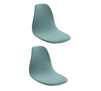 RORPOIR 2pcs Garden Dining Chair Covers Scandinavian Style Stretchable Seat Covers for Office Chairs