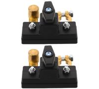 RORPOIR 2pcs Heavy Duty Battery Isolation Switch for Car Battery 12v 24v with Copper Terminals and Manual Mechanical Operation, Quick Power Shutoff for Bus and Engineering Vehicle Use