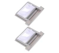 RORPOIR 2pcs Laundry Lint Mesh Bag Floating Hair Filtering Mesh Removal Home Cleaning Bag