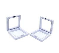 RORPOIR 2pcs Nail Box Organizer Case Small Storage Boxes Lids Really Useful Guzheng Pipa Manicure Nails