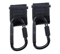 RORPOIR 2pcs Non-Slip Stroller Hooks for Shopping Cart and Pram, Pu Alloy Material, Increase Storage Space and Release Burden, for Nursery and Shopping