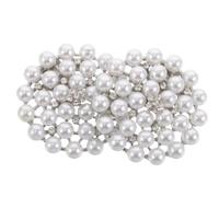 RORPOIR 2pcs Pearls Shoe Clips for Sandals and Heels, round Floral Design with Imitation Pearls and Rhinestones, Long Term Shine and Quick Detachment, Elegant Wedding Party Accessories