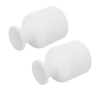 RORPOIR 2pcs Reed Diffuser Diffuser Bottle 150ml Glass Refillable Stable Base Elegant Glass Design round Shape for Workplaces and Offices