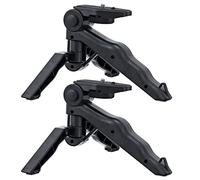 RORPOIR 2pcs Smartphone Tripod Stand Compact and Lightweight Plastic Mini Tripod for Live Streaming and Learning Online with Portable Desktop Camera Holder