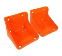 RORPOIR 2pcs Sturdy Pp Salt Lick Rack for Livestock Farm Easy to Assemble Sheep Salt Block Holder with Cylinder Shape Professional Feeding