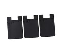 RORPOIR 3pc Silicon Phone Card Sticker Creative Back Case for Bus Card Holder Easy to Use and Install