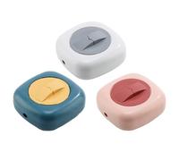 RORPOIR 3pcs Portable USB Cable Management Box for Data Lines and Earphone Cables with Cord Organizer Function for Living Room and Office Use