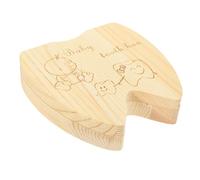 RORPOIR 3pcs Wooden Keepsake Organizer Tooth Saver Box for Boys and Girls Tooth Box Keepsake Storage