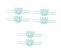 RORPOIR 3sets Quiet Door Closer for Nursery Exterior Door Slam Preventer Easy Install Door Latch Cover Universal Door Size 2pcs*3