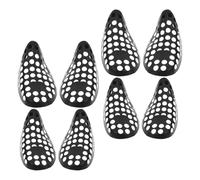 RORPOIR 4 Pairs Plastic Shoe Shaper Inserts with Hollow Structure for Men’s Dress Shoes and Boots, Anti-collapse and Anti-crease Footwear Support, Suitable for Travel and Suitcase Storage,