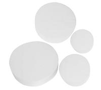 RORPOIR 4Pcs Cake Dummies for Decorating Foam Cake Model Set for Bakery Practice Reusable Cakes for Display and Arts Crafts Projects