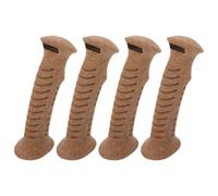 RORPOIR 4pcs Cork Hiking Pole Handle Replacement for Trekking Poles and Walking Canes with Comfortable Grip and 18mm Hole Diameter, for Skiing and Hiking Outdoor Activities