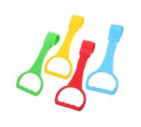 RORPOIR 4pcs Crib Rail Hanging Rings Walking Assistant Walking Practice Ring for Boy Girl's Pull up Assist Hook Playpen Handle Grip Boy Girl