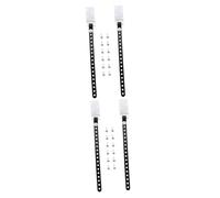 RORPOIR 4pcs Furniture Safety Straps Adjustable Wall Anchors Earthquake Straps for Bookshelf Protect Home Furniture for Wall Mounted Bookshelves for Boys and Girls