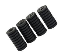 RORPOIR 4pcs Non-Slip Rubber Motorcycle Gear Shift Lever Pads Covers Easy to Install Black Protective Accessories for Road Motorcycles and Cross Country Vehicles
