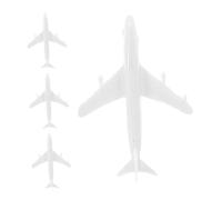 RORPOIR 4pcs Plastic Airport Facility Decoration for Realistic Sand Table Display Sturdy Miniature Planes