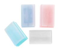 RORPOIR 4pcs Sensory Bath Sponge Brushes for Double-Sided Soft and Coarse Surfaces, Gentle Scrub Brush for Skin and Cradle Cap, for Bath and Shower Sensory Development Aid