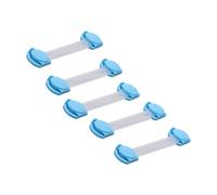 RORPOIR 5pcs Cabinet Locks for Guard Lock Childproof Straps Boy Girl Safety No Bad Smell Safe for Boys and Girls