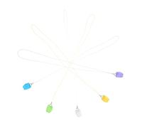 RORPOIR 5pcs Lost Tooth Keepsake Box Plastic Tooth Storage Boys and Girls Portable Design for Home and Party