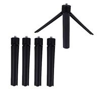 RORPOIR 5pcs Mini Tripod for Cameras and Smartphones Foldable Tabletop Stand Mounting Screw Lightweight and Portable for Video Recording and