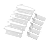 RORPOIR 5sets Invisible Drawer Latches Babyproofing Cabinet Locks Hidden Safety Locks for Cupboards Adhesive Bond Fit