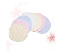 RORPOIR 6pcs Reusable Cotton Nursing Pads Anti-galactorrhea Breastfeeding Inserts Absorbent Two-Layer Design Washable Feeding Pads for Women Random Colors