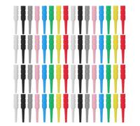 RORPOIR 80pcs Plastic Cribbage Board Pegs Replacement Game Scoring Pins for Cribbage Boards, Tapered Design, Portable and Easy Tracking for Family and Club Events