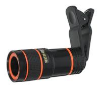 RORPOIR 8x Telephoto Clip on Lens for Phone with Large Depth of Field, Abs Material, Mountable on Almost Model of Mobile Phone, for Long-distance Photography and Concerts