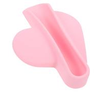 RORPOIR Adhesive Heart Shape Phone Case Stand Lipstick Lip Gloss Organizer Mobile Accessories Multifunctional Firm Silicone Cute Fashionable Pink at Home and On-the-go Use