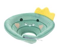RORPOIR Adjustable Soft Cloth Cat Collar for Small Dogs and Cats, Exquisitely Crafted Green Cone Preventing Licking, Chewing and Scratching, Multi-purpose Pet Supply for Post-surgery