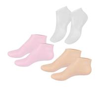 RORPOIR Aloe Socks 3 Pairs Foot Care Moisturizing Socks Spa Socks Reusable Socks SEBS Home Pedicure Care Use