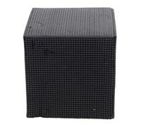 RORPOIR Aquarium Filter Cube, Black Activated Carbon with High Porosity and Simple Structure Aquarium Supply for Cleaner and Clearer Water for Fish Tank Water Purifier