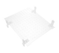RORPOIR Aquarium Separator Acrylic Fish Tank Divider with Suction Cups, Isolation Board for Fish Breeding, Practical and Good Water Permeability, Suitable for Aquariums