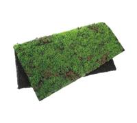 RORPOIR Artificial Moss Turf 30x30cm Lifelike Fake Grass Rug Green Micro Landscape Moss Carpet for Garden Decoration and Crafting