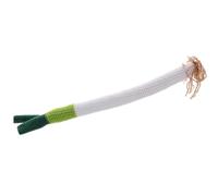 RORPOIR Artificial Scallions Realistic Simulation Vegetable Handmade Woolen Yarn with Fine Craftsmanship and Durability Simple and Stylish for Photo Props and Early Childhood Teaching