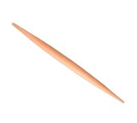 RORPOIR Baking Solid Wood Large Rolling Pin Tool Two Pointed Pastry Roller 47cm for Dumpling Skin Household Pressing Pin Kitchen Utensil
