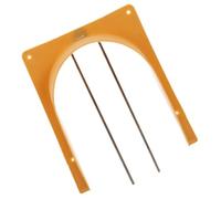 RORPOIR Bird Door Plastic and Stainless Steel Yellow and Reliable Performance with One Way Design Elegant European Style Entrance Door for Cage for Dove and Pigeon Racing Use