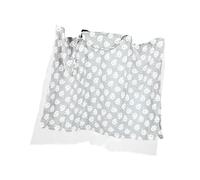 RORPOIR Breastfeeding Cover Nursing Blanket for Privacy Adjustable Cotton Nursing Cover Mesh Suitable for On-The-go Feeding Grey