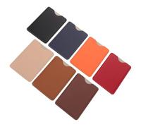 RORPOIR Card Sleeve Set with, Anti-Magnetic Material 7pcs Pu Leather Anti-Theft Credit Card Protector Sleeves and Portable Design for Fits Wallet or Pocket Travel Use