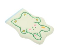 RORPOIR Cartoon Rabbit Bath Towel Gloves for Kids Gentle Scrubbing Dual Sided Exfoliating Bath Mitt Sturdy Cleaning Glove Bunny Crochet Applique Cotton Washcloths