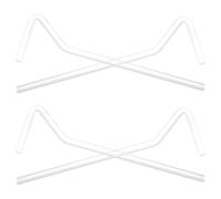 RORPOIR Cell Spreading Glass 4pcs Laboratory Accessories Edge-less Design for Biochemistry and Teaching