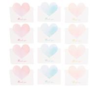 RORPOIR Charming Birth Announcement Cards 30pcs Mini Thank You Cards for Wedding Milestone Celebrations