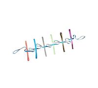 RORPOIR Colorful Lost Walking Rope for Preschool Lightweight Safety Leash with Comfortable Grip for Outdoor Activities and Daycare Secure Walking Aid