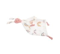 RORPOIR Cotton Muslin Blanket for Newborns Soft Security Blanket Bunny Shape Breathable Soothing Towel for Boys Girls