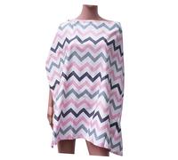 RORPOIR Cotton Nursing Cover Breastfeeding Scarf Stroller Cover for Outdoor Walks Travel Random Style