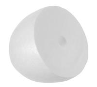 RORPOIR Creative White Foam Cake Dummy for Decorating and Practice, Lightweight Princess Dress Shape, for Birthday Parties and Showcases, 8-inch Craft Foam Model