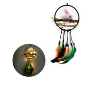 RORPOIR Creative Wind Chimes Dream Catcher Hanging Pendant for Bedroom and Living Room Decoration Safe Material for String