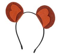 RORPOIR Cute Monkey Animal Ear Headband for Lightweight Felt and Iron Hair Accessory Easy to Wear Daily Head Decoration and Halloween Party