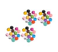 RORPOIR Delicate Dog Bells and Cat Bells Practical Pet Supply Multi-function 40pcs with Simple Design Random Color for Wedding and Bars Festive Atmosphere Accessories